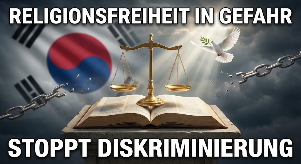 Shincheonji warnt vor Eingriffen in Glaubensfreiheit in Südkorea