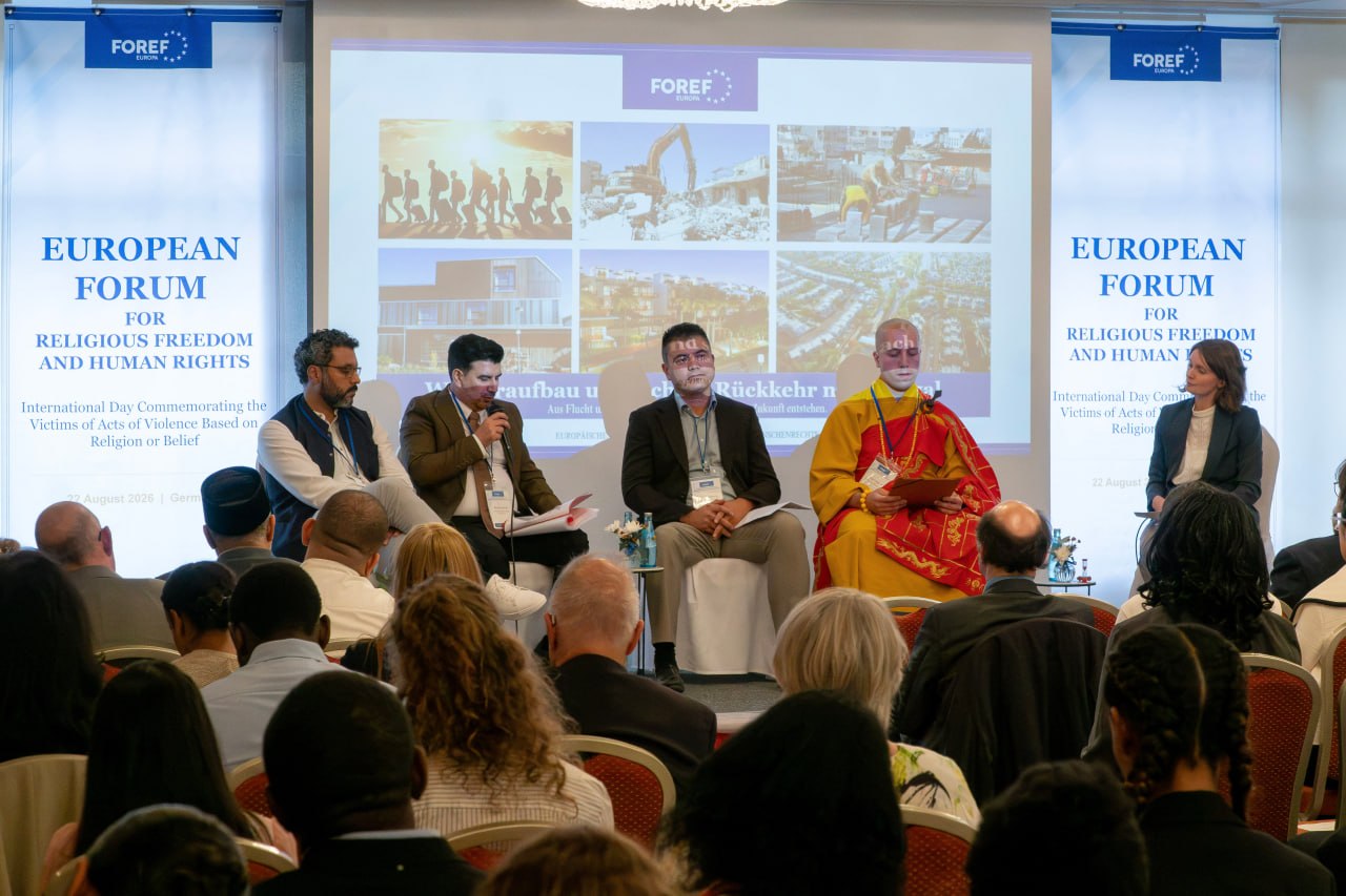 “„Voices be Heard“ in Frankfurt: Religionsgemeinschaften berichten über Verfolgung und Diskriminierung